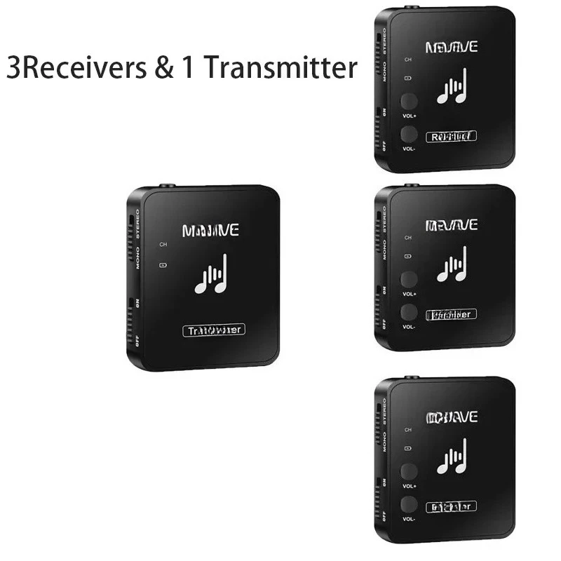 ل M-Vave Wp-10 2.4G سماعة لاسلكية رصد سماعة نظام لاسلكي سماعة قابلة للشحن جهاز ريسيفر استقبال وإرسال ستيريو M8