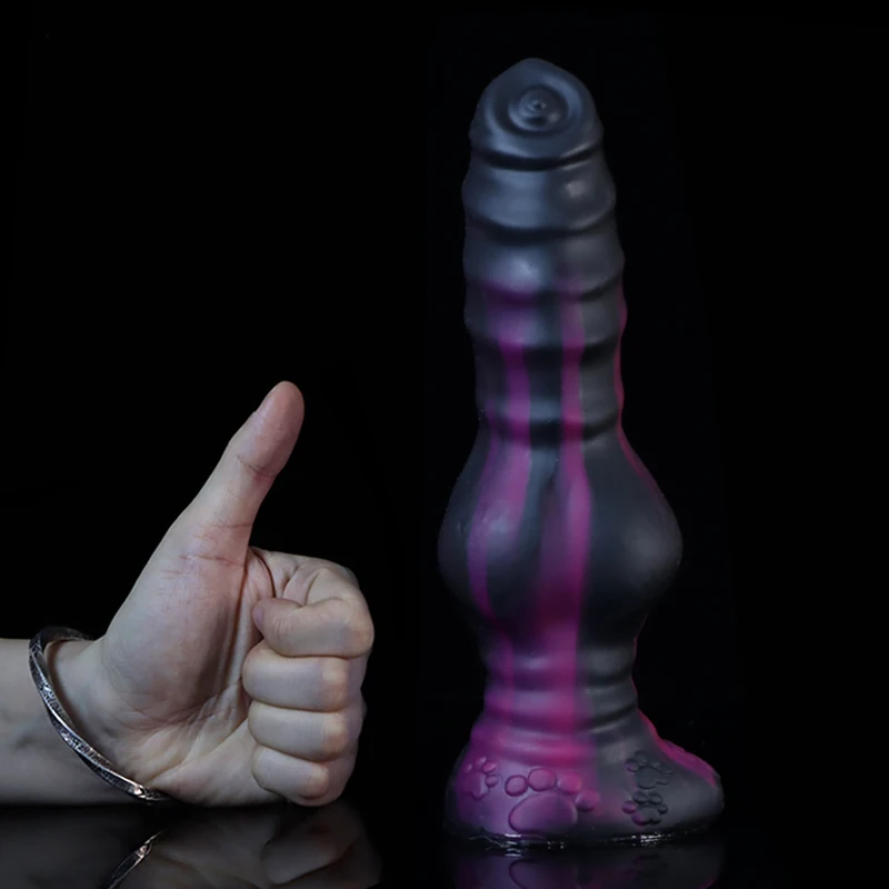 Zodiac Dog Huge Dildo Anal Plug Realistic Dildo With Suction Cup Sex Toys for Women Men Big Penis Butt Plug Erotic Toys Sex Shop