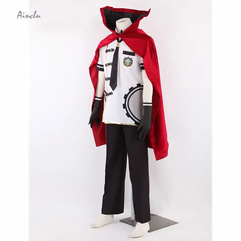 Ainclu Final Fantasy Type-0 Suzaku Peristylium Class Zero Machina Summer School Uniform Cosplay Sell Brand Summer Costumes