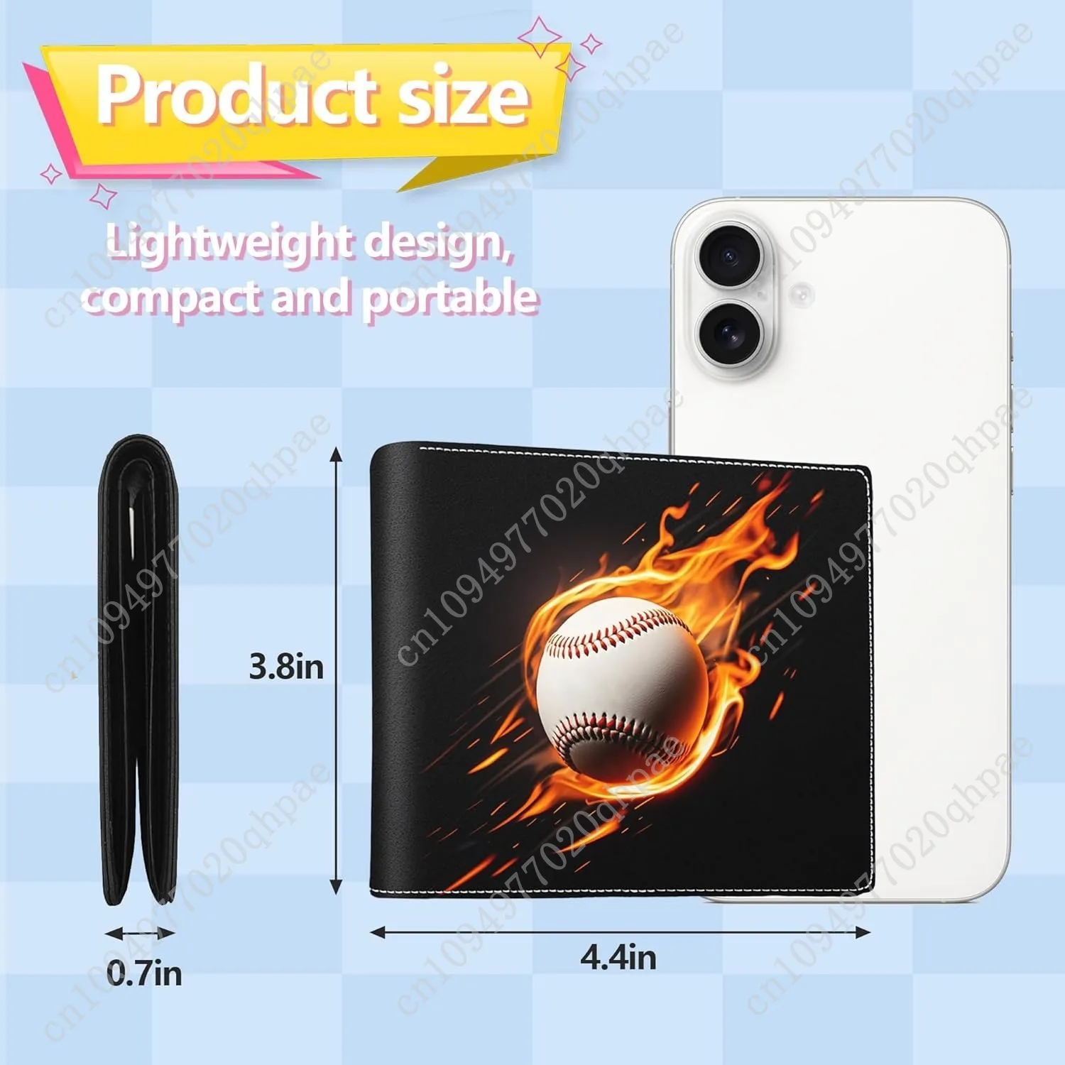 محفظة جلدية رائعة للأولاد والمراهقين، من عمر 8 إلى 15 عامًا - تصميم مضحك ثنائي الطي مع جيب للعملات المعدنية ونافذة الهوية وبطاقة المحفظة - مثالية