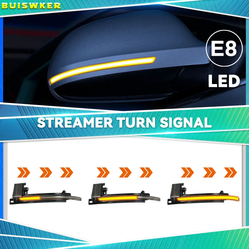 

2 шт., динамический поворотник для Audi A3 8P A4 A5 B8 Q3 A6 C6 S6 S5 RS5 RS4