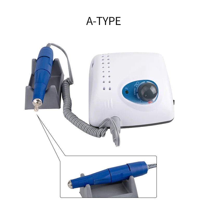 Nail Enhancement Instrument: Quick Armor Removal, Low Noise, Ideal for Manicure, Polishing & Exfoliation,  Multiple drill bits