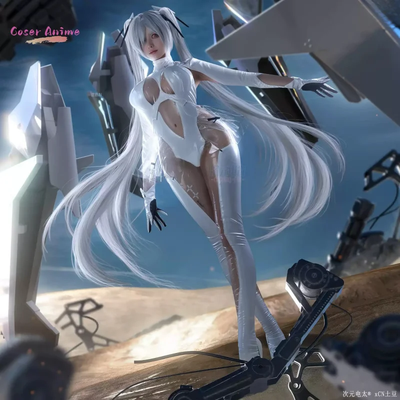 

Игра NIKKE: Богиня Победы Золушка Косплей Костюм Униформа Хэллоуин Карнавал Вечеринка Рождественская Игра Ролевая Одежда