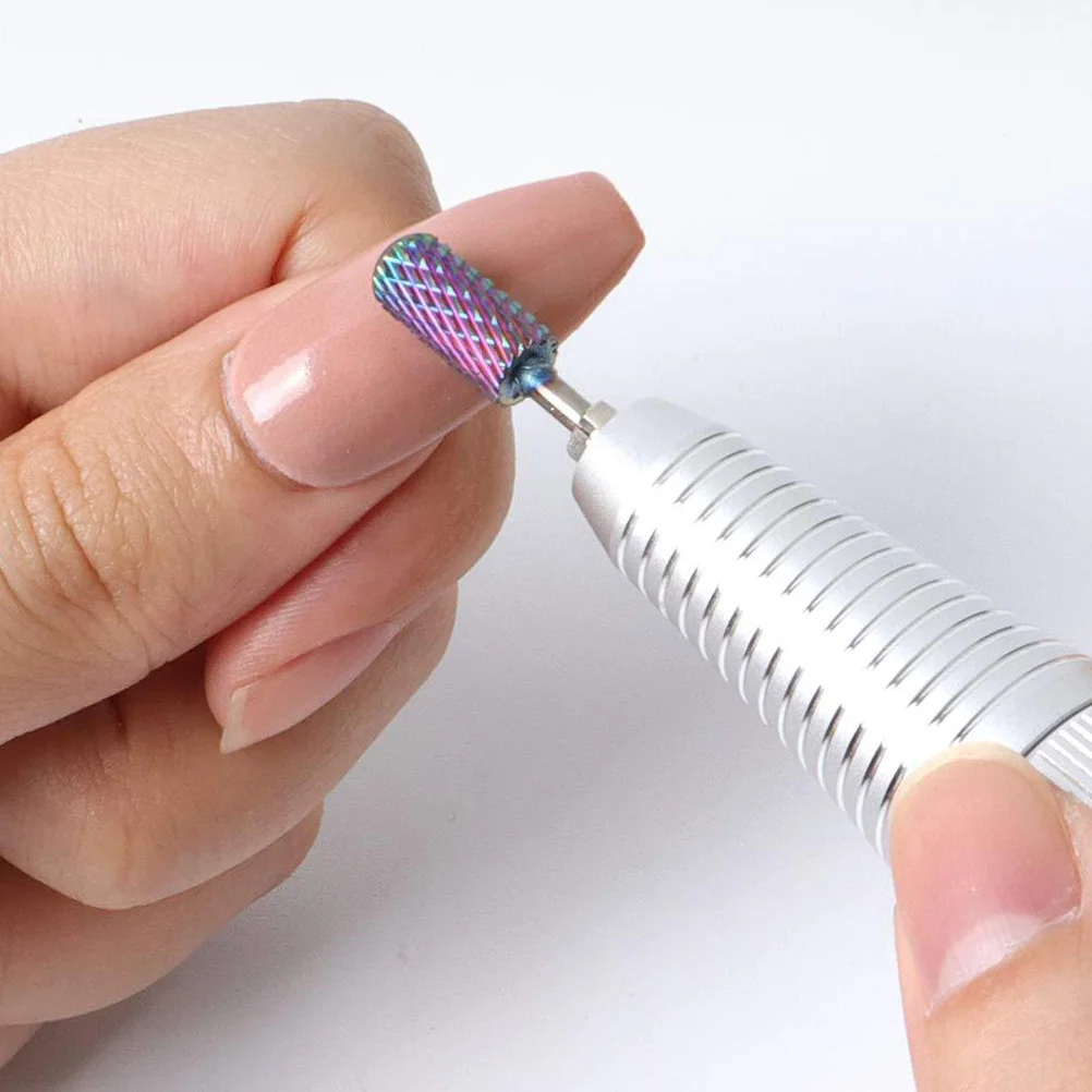 ชุดหัวเจียรเล็บ 10 ชิ้น อุปกรณ์ทำเล็บ ทนทานต่อการสึกหรอสูง หัวเจียรสำหรับขัดเจล กำจัดหนังกำพร้า ดูแลเล็บ ทำเล็บ