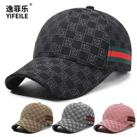 Breathable Casual Unisex Letter Design Baseball Cap Korean Style Sun Protection Hat for Men And Women Popular Leisure Clip-On