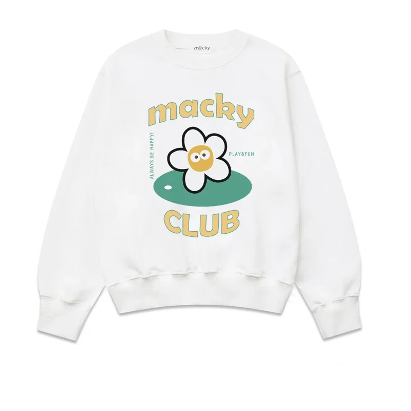 MACKY GOLF Autumn and Winter Pure Cotton Sweatshirt  Women\'s Hoodie Clothes Crew Neck Pullover Golf Wear