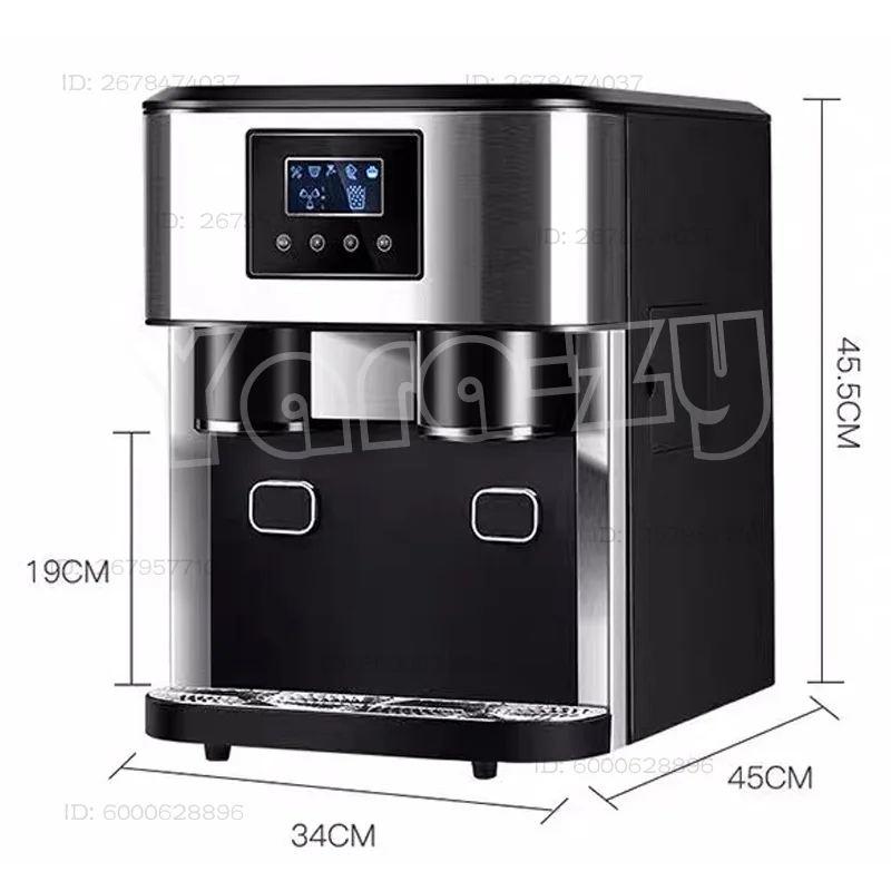 3-in-1 Refrigerator & Countertop Self-Cleaning Water Dispenser with Crushed Ice Function 18KG/DAY Household Kitchen & Office Wat