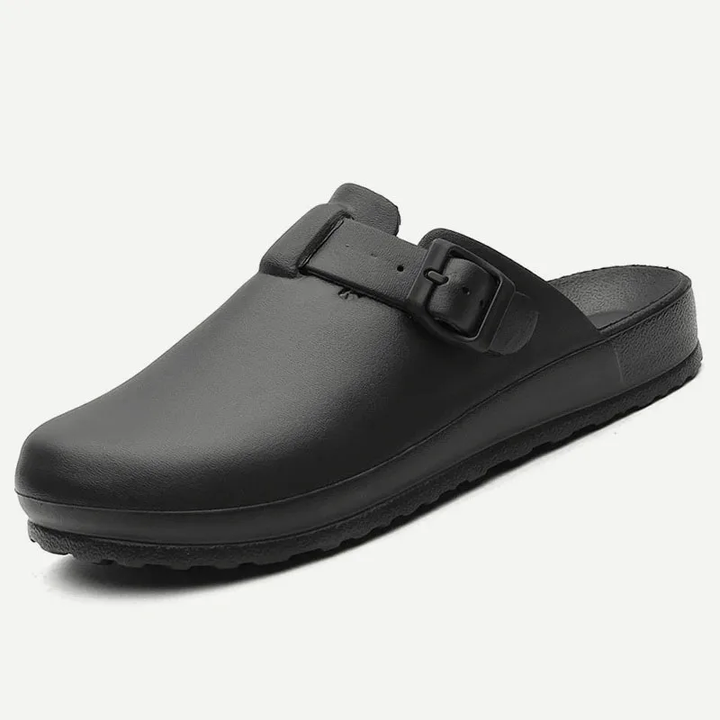 Asgard-chinelos planos antiderrapantes para homens e mulheres, sapatos de jardim casuais, unisex, leves, respiráveis, sandálias de praia, interior,