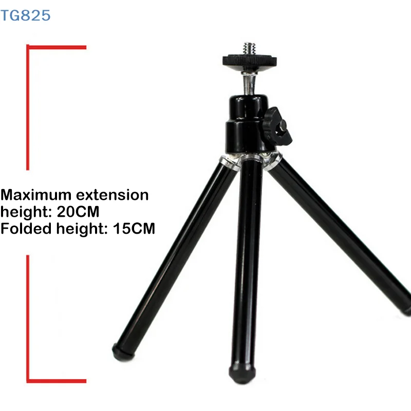 【AN】【AN】Mini Tripod Stand For Projector Camera Mobile Phone Flexible Durable Tripod Phone Holder Clip Stand Cameras Accessories - view 6