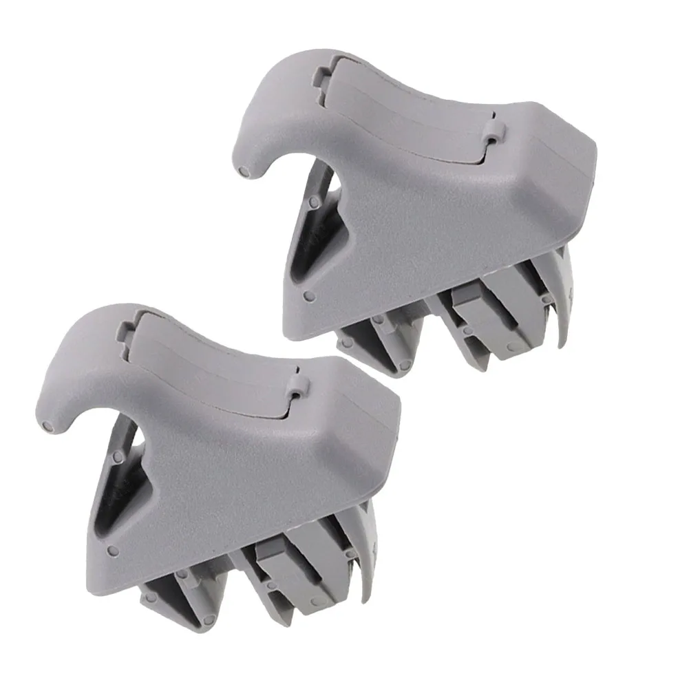 

Top Sun Visor Retainer Clip Gray Wear-resistant Anti-corrosion Beige MR779704/MR779705 Replacement Installation