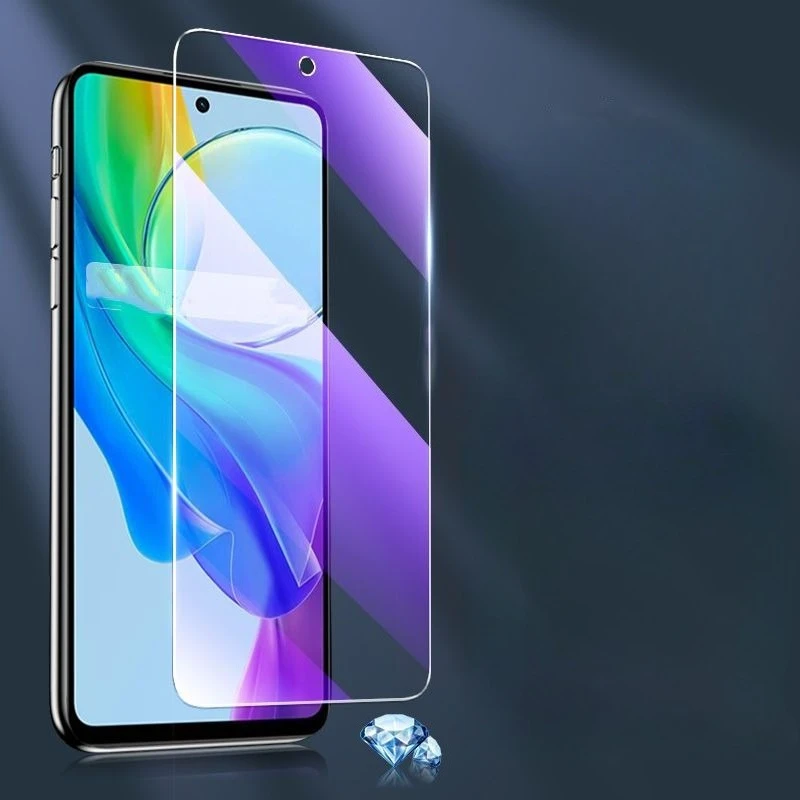 

For ZTE Blade V70 Vita V70 Max V70 V80 V80 Vita V80 Design Tempered Glass Protective Screen Protector Matte Anti-Blue Front Film