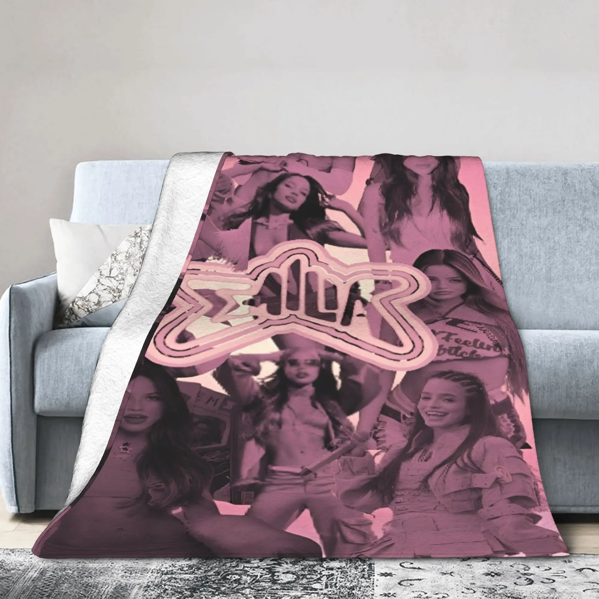

Emilia Mernes Mp3 Stuff Blanket Super Soft Flannel Throw Blanket Cozy Bedspread