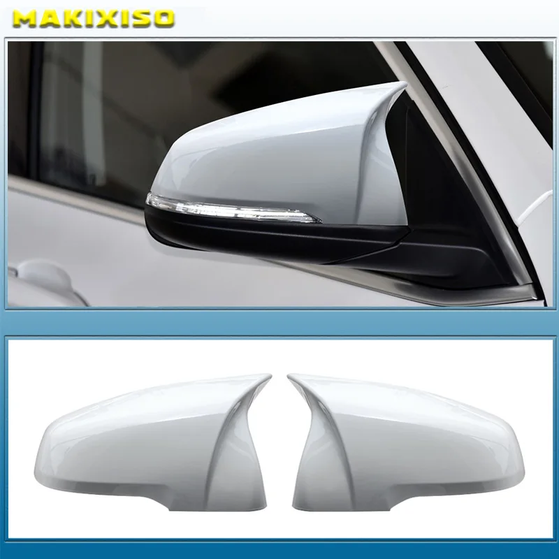 Para bmw x1 f48 x2 f39 f40 f53 f44 z4 g39 toyota supra tampa do espelho retrovisor de fibra carbono asa espelho lateral capa acessórios