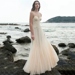 LORIE A-line Princess Lace Appliques Sexy Wedding Dress Sweetheart Wedding Gowns Backless Bride Gown Customized 2025
