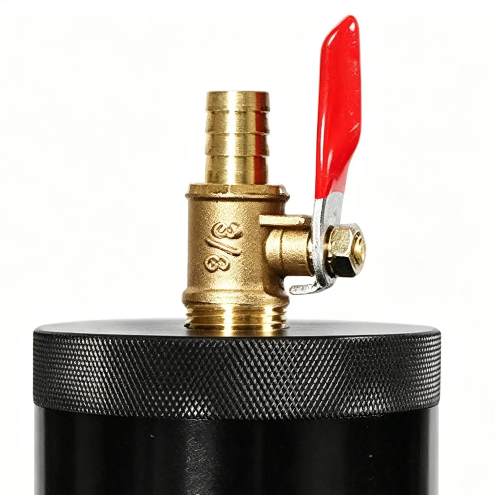 Oil Catch Can Kit 300ml Multi-functional Aluminum Alloy Oil Separator Tank For Trailer RV Automotive Sedan Pickup Tractor Truck