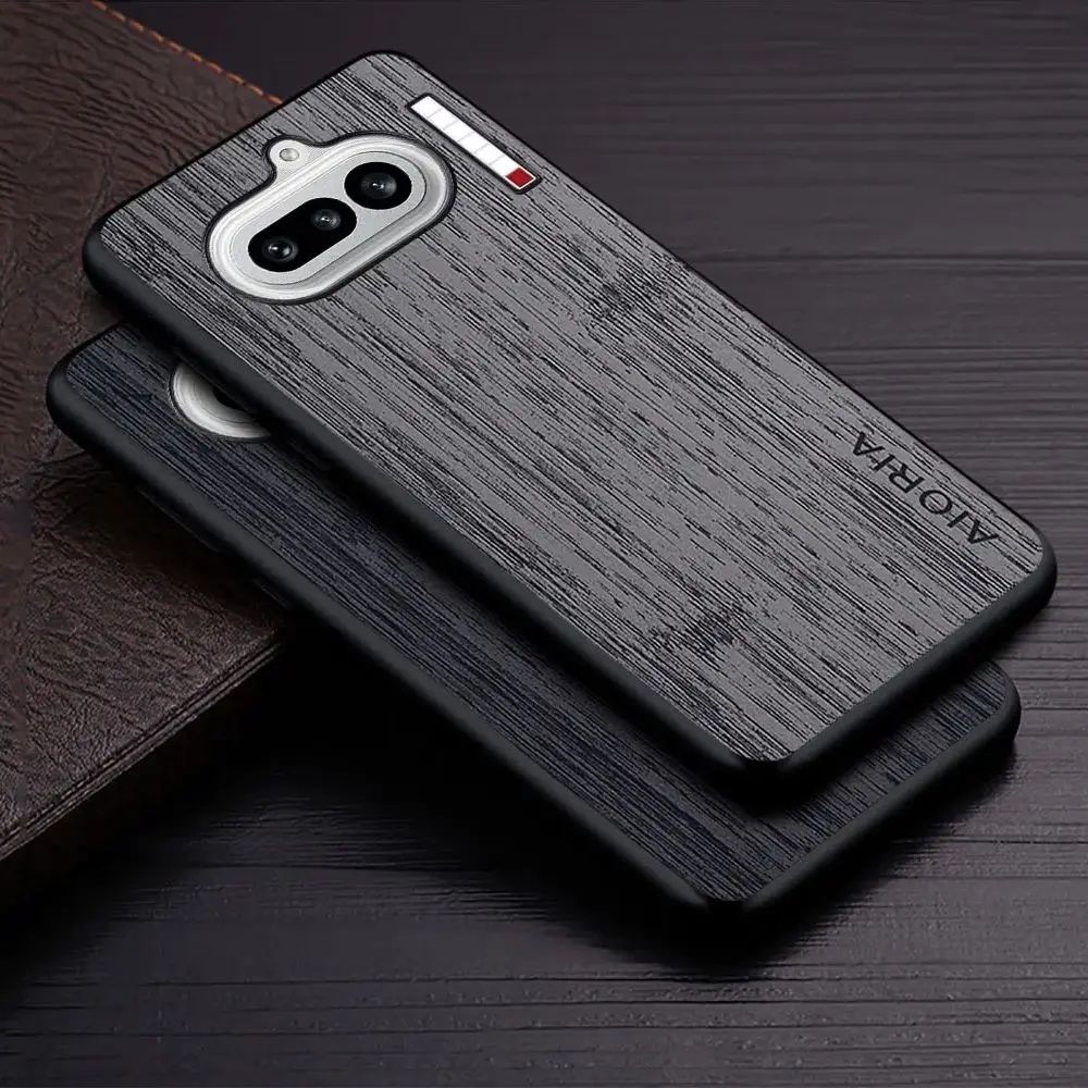 Étui pour Nothing Phone 4a Pro CMF Phone 2 1 Pro Funda Motif Bambou Housse de Téléphone en Cuir Luxe pour Nothing Phone 4a