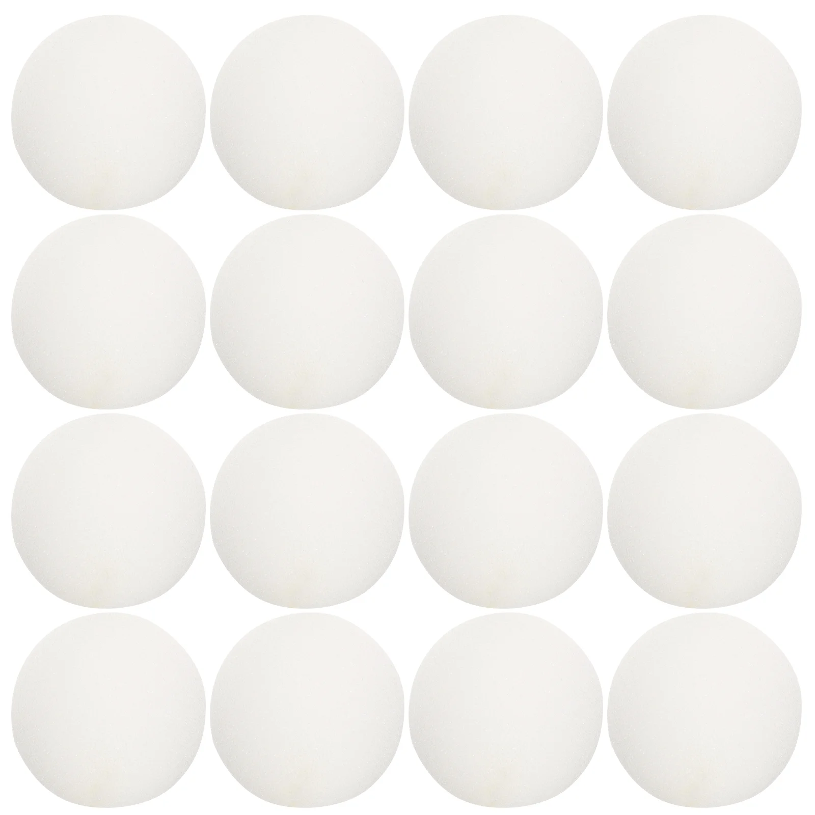 20 Pcs White Clown Nose Sponge Ball Toy Accessories Makeup Costume Props Party Dress 20pcs Replaceable Cosplay Plaything for