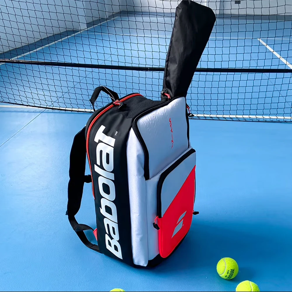 Babolat 2024 PURE STRIKE Series Professional Tennis Bag Rackets Badminton Tennis Racket Bag Backpack 2-3 tennis rackets