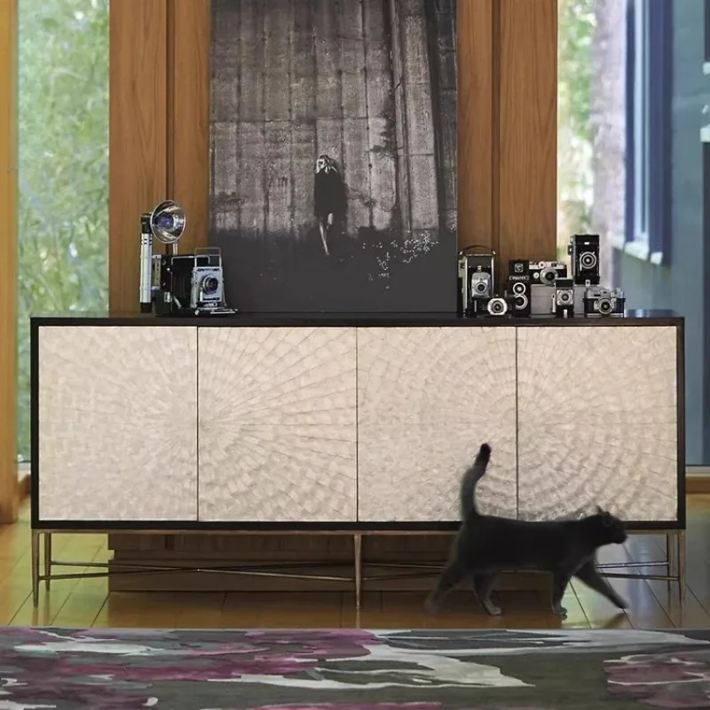 Cheap Luxury Shoe Cabinet Home Minimalist Modern Interior Living Room Shoe Cabinets European Wooden Muebles Postmodern Furniture