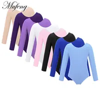 Leotardos de baile para gimnasia para niños, ropa de baile de manga larga, disfraces clásicos, tutú de Ballet para chicas adolescentes, Ropa de bailarina