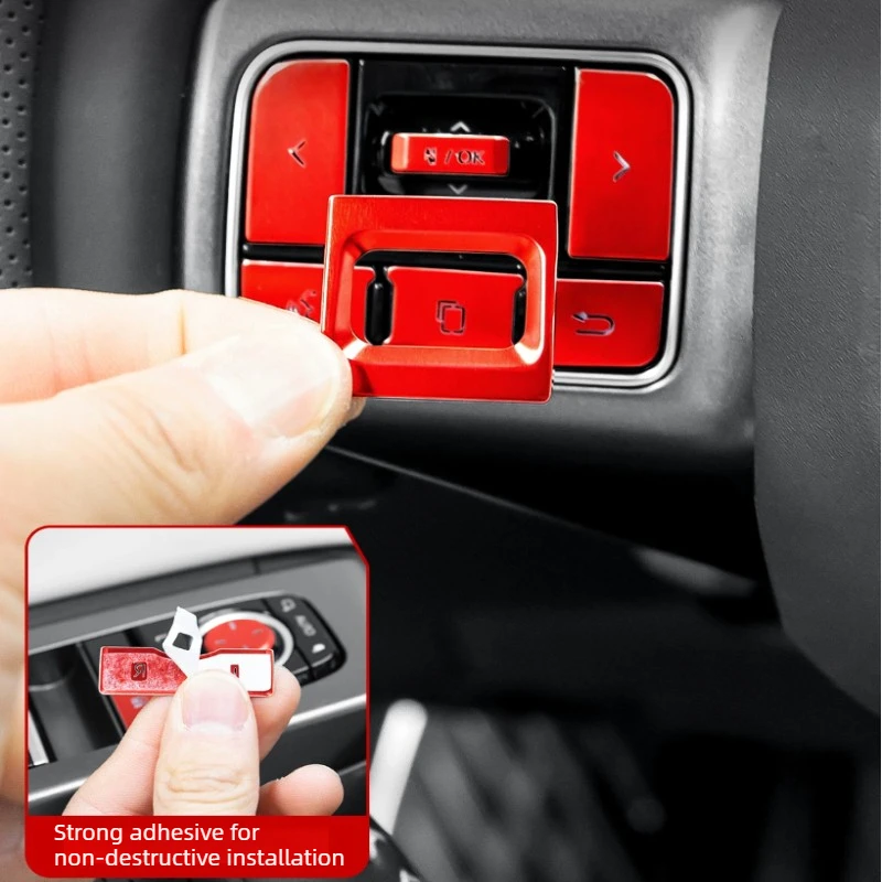 

Door Lift Panel Button Patch Interior Protection Patch Start Key For Toyota RAV4/Wildlander 2026 Interior Accessories Supplies