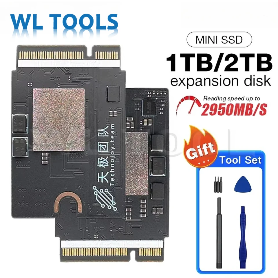 Mac Mini M4 SSD Upgrade Kit 1TB 2TB PCIe 4.0 4200MB/s