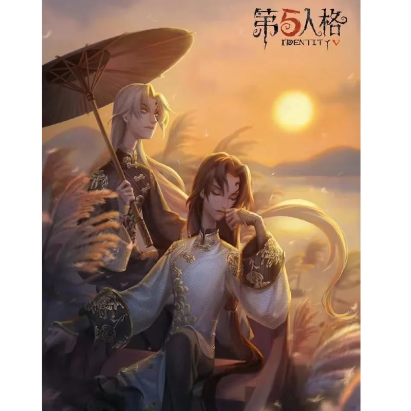 4 قطع لعبة الهوية الخامس وو تشانغ تأثيري حلي هالوين عيد الميلاد الأبيض ازياء عيد الميلاد وو تشانغ تأثيري ازياء