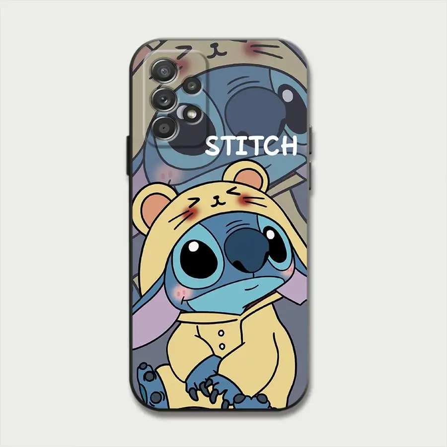 Lovers Lovely Stitch Case for Samsung Galaxy A12 A13 A14 A15 A22 A23 A24 A25 A32 A33 A34 A35 A42 A51 A52 A71 A72 A73 Cover Capa