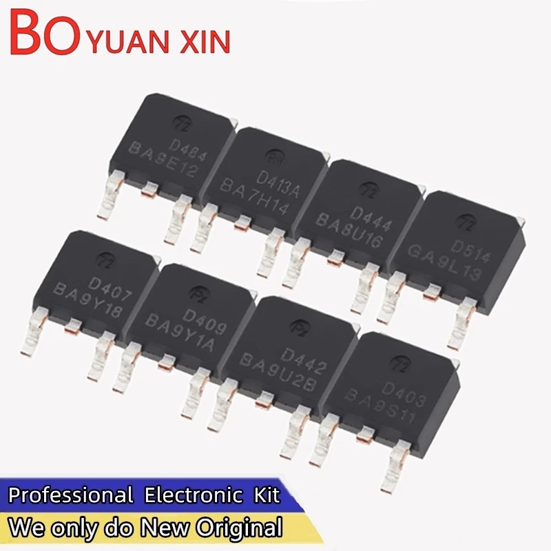 10pcs AOD413A AOD414 AOD417 AOD438 AOD442 AOD444 AOD450 AOD452 AOD456 AOD460 AOD468 AOD472 AOD476 AOD478 AOD480 AOD482 TO-252