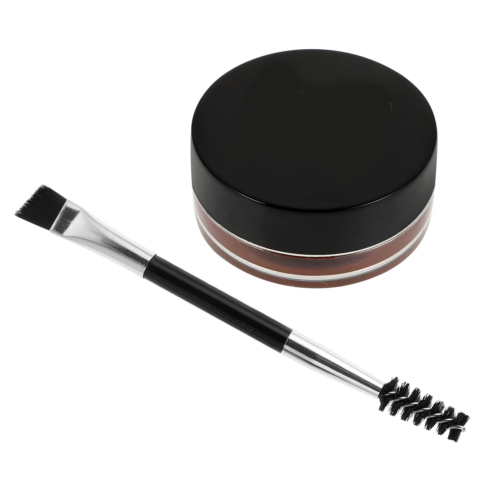 

Dark Brown Waterproof Brow Gel Shaper Natural Brows Eyebrow Makeup All Skin Tones High Efficiency Setting Smooth Texture