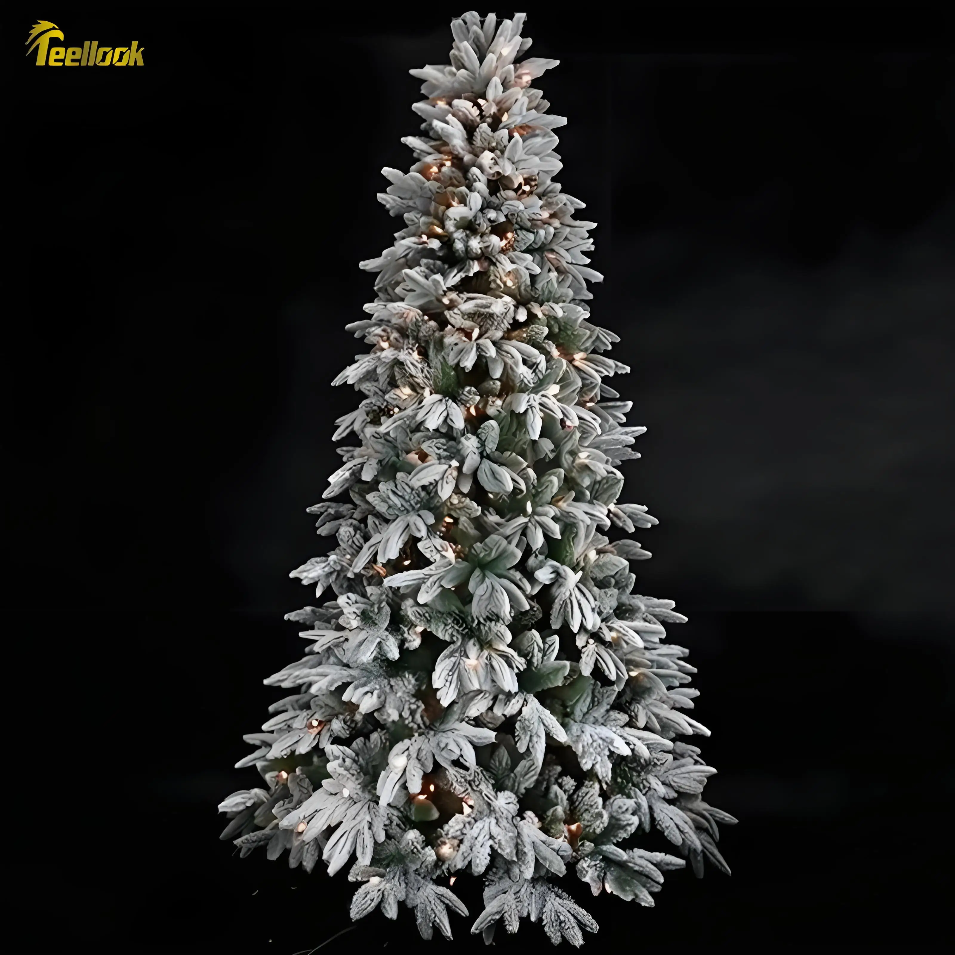 

Teellook 1.2m/5.0m luminous flocking Christmas tree Christmas Mall hotel festival decoration