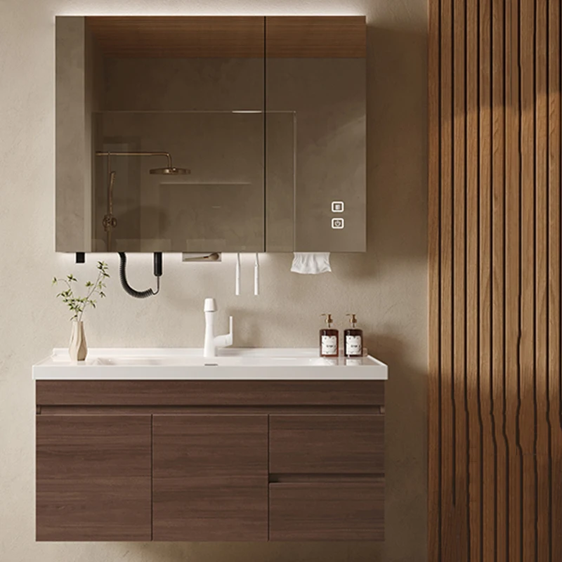 

Wooden Large Size Bathroom Cabinet Vintage Professional Luxury Accent Nordic Small Cupboard Creative Colchones Salon Furniture