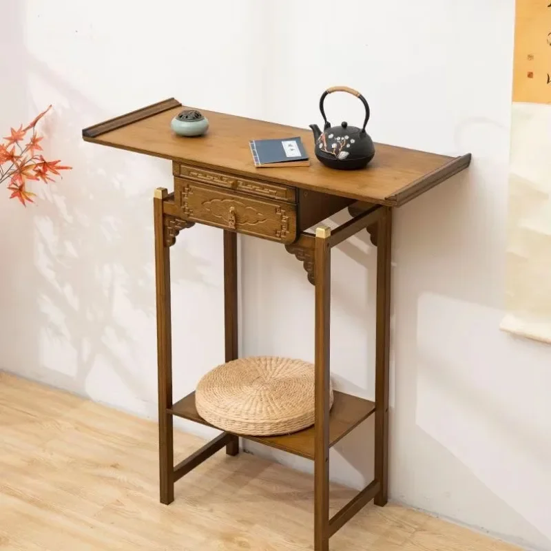 DSA Offering Table Buddhist Terrace Household Incense Case Statue Offering God of Wealth Shrine Platform Shrine Cabinet Platform