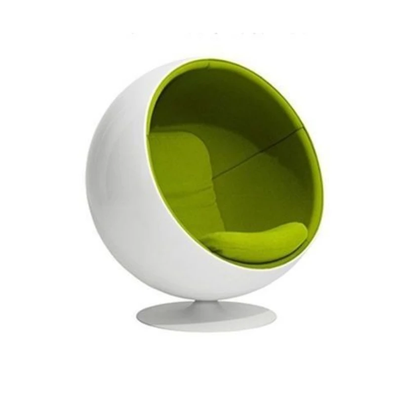 

Space bubble eggshell chair Internet celebrity rotating sofa Lazy hemisphere chair Creative leisure