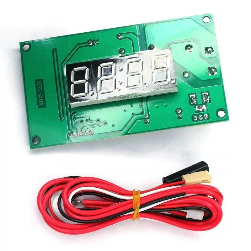 Coin Operated Games Timer Control Board 4 Digit Display Arcade Racing Machine Coin Slot Accessories