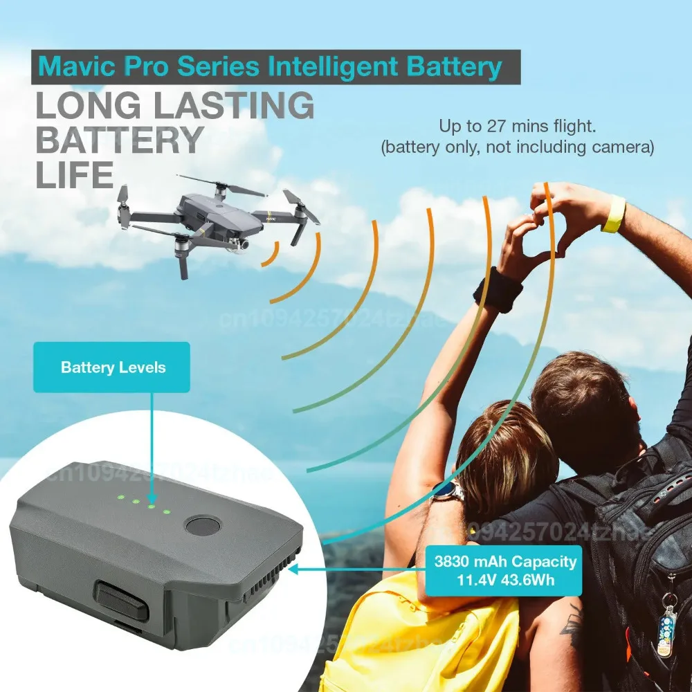 3830mAh Battery For DJI Mavic Pro Intelligent Flight Batteries Charging Hub Charger For Mavic Pro Drone Battery Accessories image 6