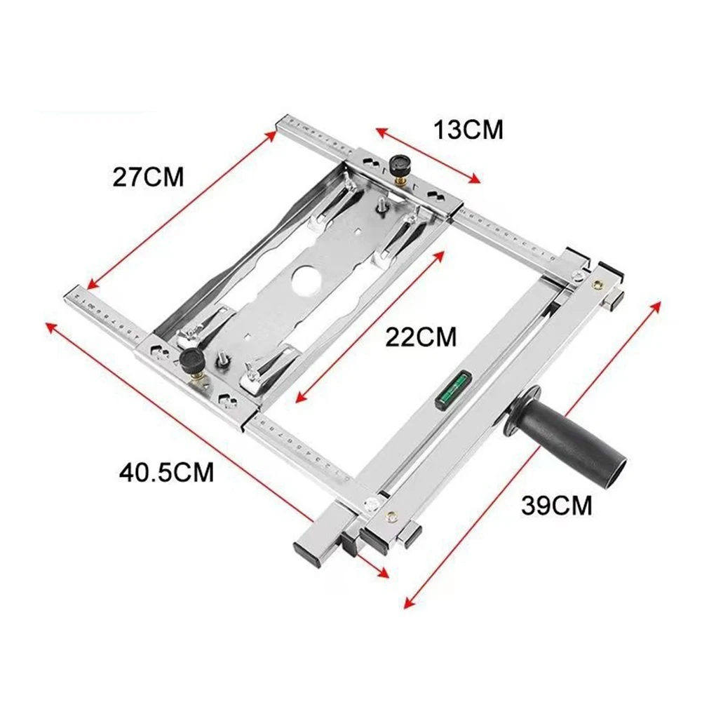 Elétrica Carpintaria Serra Circular, Ferramenta De Placa De Corte, Guia De Borda, Posicionamento, DIY Router Acessórios, 1Pc