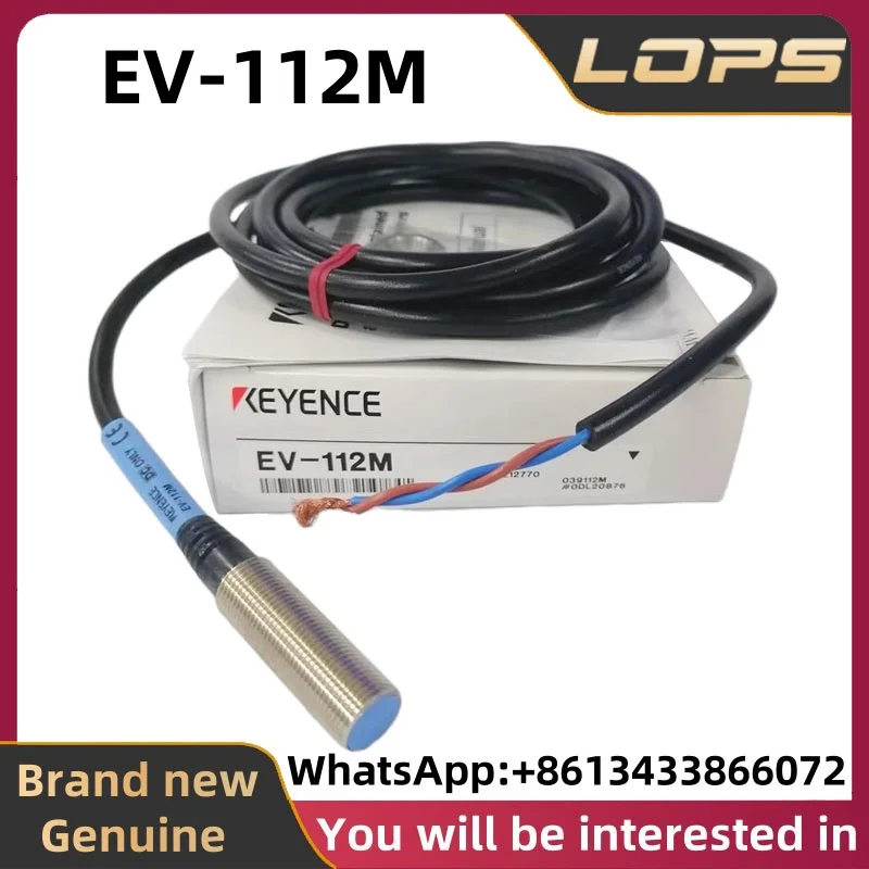 

EV-112M Новый оригинальный независимый датчик приближения KEYENCE, большое количество на складе, добро пожаловать на консультацию.