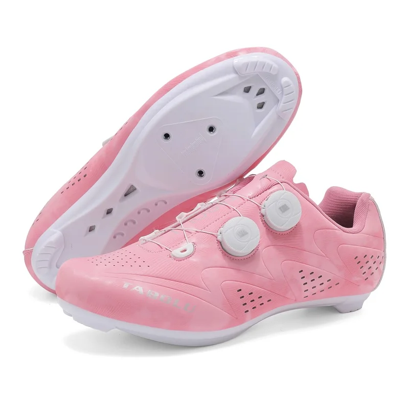 

Cycling Sneaker MTB Men Sport Road Bike Boots Flat Racing Speed Sneakers Trail Mountain Bicycle Footwear Spd Pedal Cycling 36-42