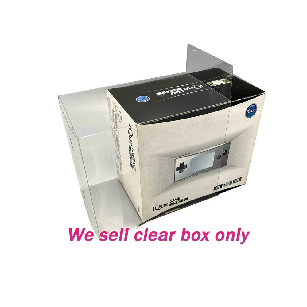 Juste de protection transparente en l'horloge pour console de jeu, édition limitée spéciale, boîte de rangement transparente, MEBOY Micro, GBM Income