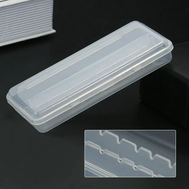 Caja para uñas con 10/12/20/30 agujeros, herramientas de exhibición de brocas para uñas, soporte para brocas, caja de almacenamiento transparente para acceso a limas rotativas eléctricas, 1 Uds.