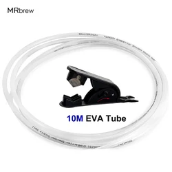 10M Double Wall EVA Tube Beer /Gas Line Homebrew Beer Pipe Hose With 2 in 1 Tube Cutter 5/16‘’(8mm)/ 3/8''(9.52mm)