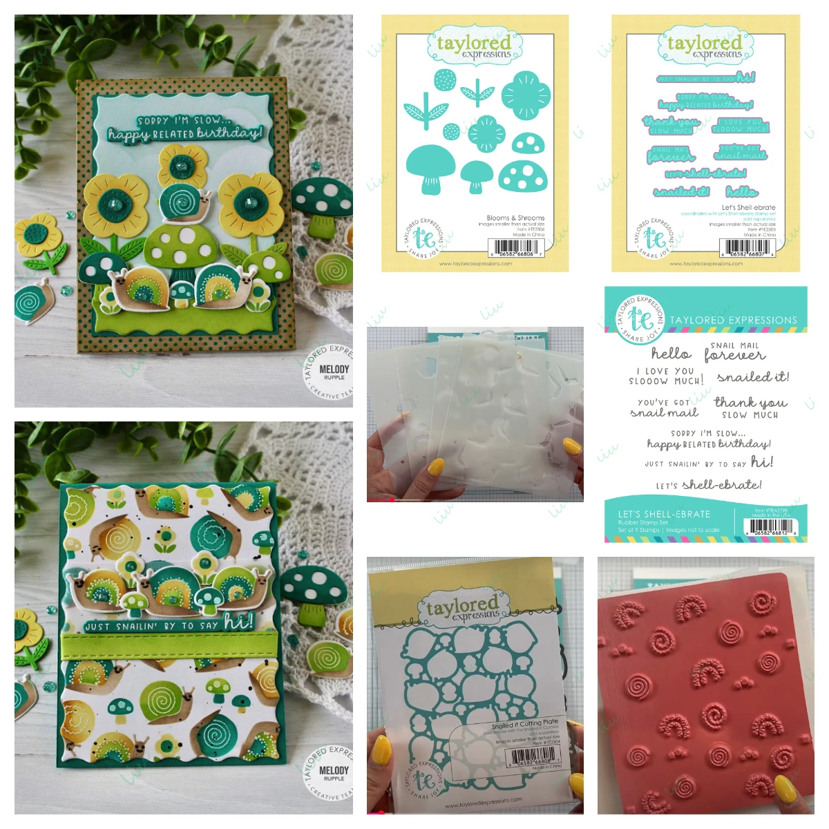 

2025 May New Products Blooms & Shrooms Die Set Metal Cutting Dies Stamps and Stencils for DIY Handmade Diary Albums Holiday Gift