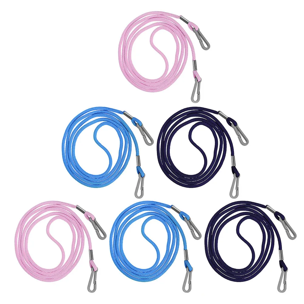 

Набор из 6 штук: ремешки-держатели для лыжных перчаток и варежек с фиксатором-шнурком для зимних игр на улице, предотвращающие потерю снаряжения в холоде