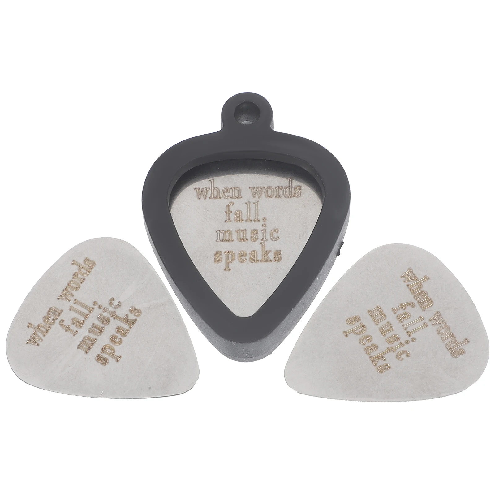 

3Pcs Guitar Picks Small Sturdy Electric Guitar Picks Lightweight Comfortable for Practice Performance Finger Protection