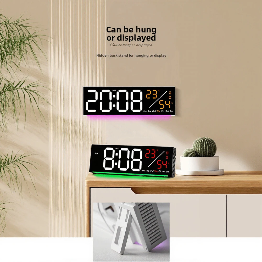 Digital Led Clock W…