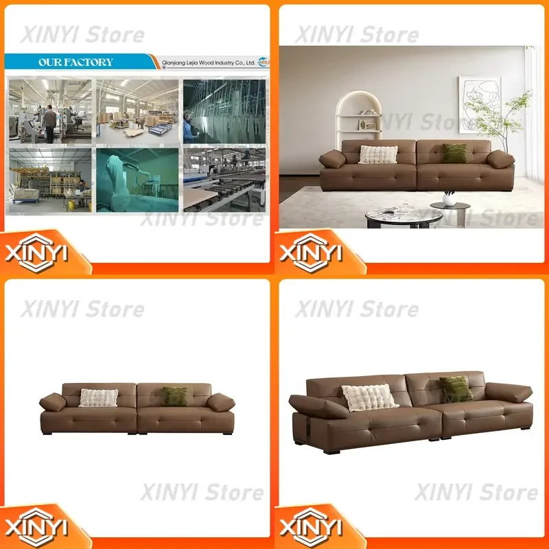 Factory Direct Luxury Modular 3-Seater L-Shape Sectional Sofa for Indoor Home Customizable Economically Priced
