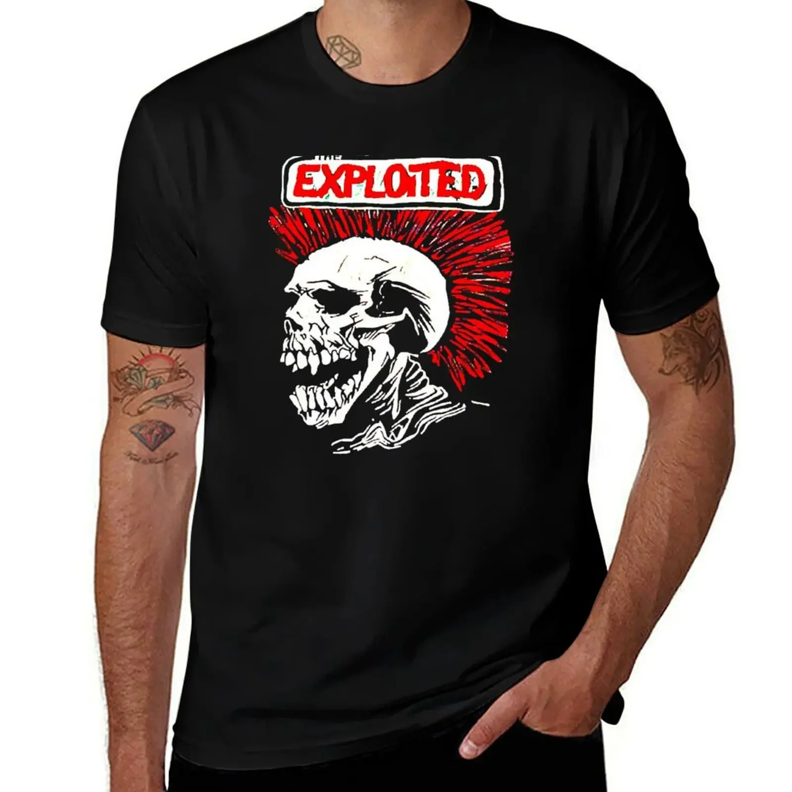 exploited T-Shirt sweat summer tops mens graphic t-shirts pack