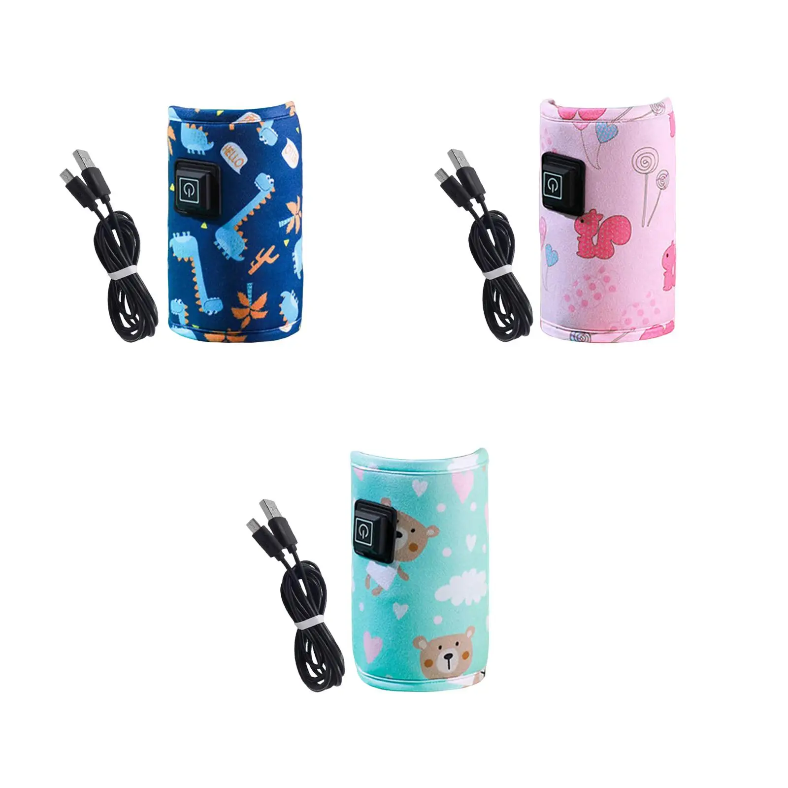 

USB Insulation Thermostat Food Heater Bag Bottle Feeding Warmer for Outdoor