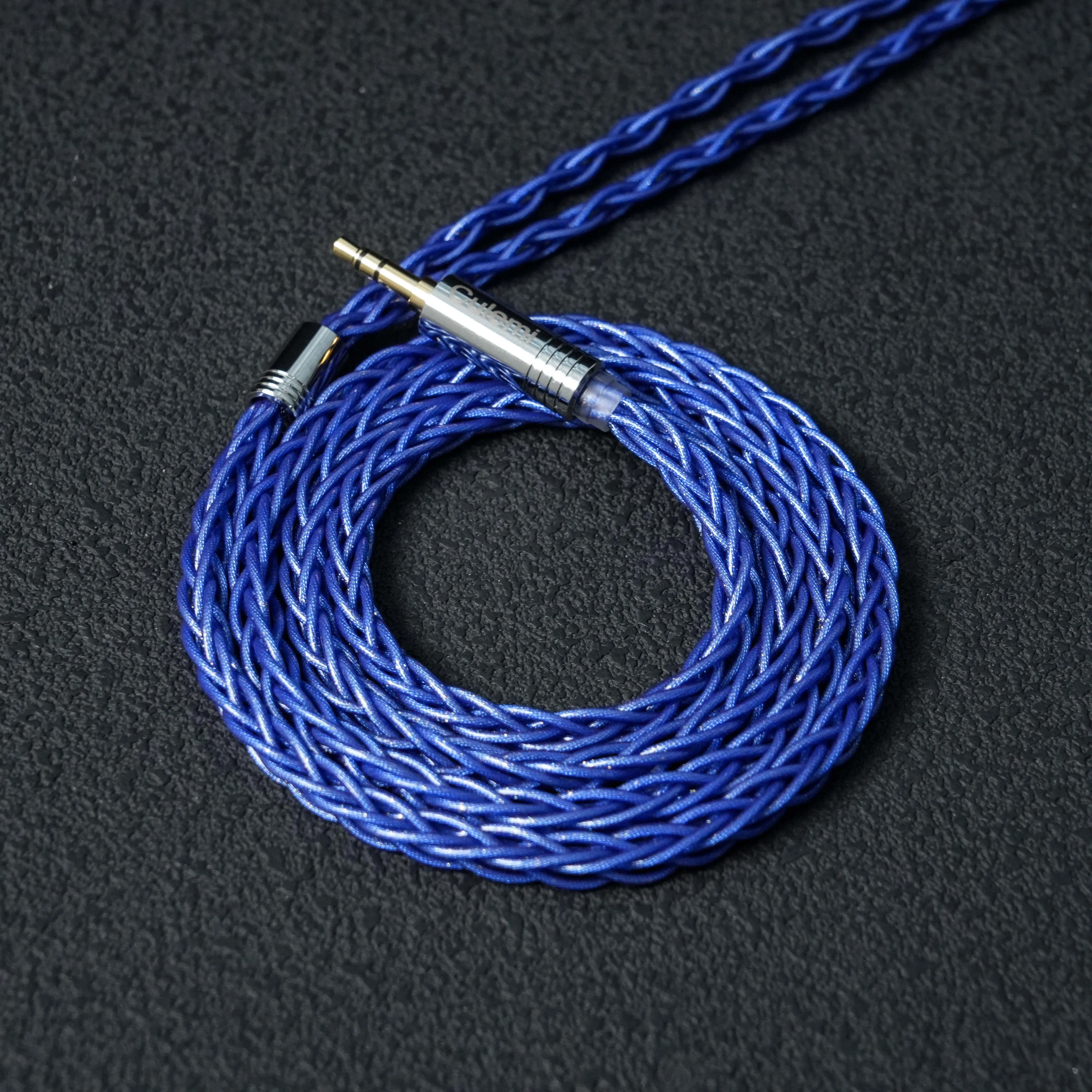 Culemi-14 8-Kern Hochreines Sauerstofffreies Silberfolien-Balancekabel 3,5/4,4mm MMCX/0,78 2-Pin/Eingelassenes 2-Pin IEM Kopfhörerkabel – Detail 2
